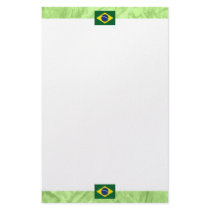 Brazil flag stationery
