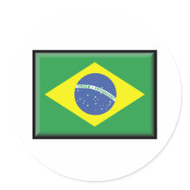 Brazil Flag Sticker