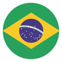 Brazil Flag Sticker