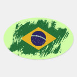 BRAZIL FLAG Sticker