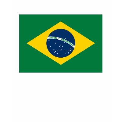 Brazil Flag T-shirt by FlagTshirts