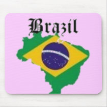 BRAZIL FLAG  T-SHIRT AND ETC mousepads