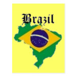 BRAZIL FLAG  T-SHIRT AND ETC POSTCARDS