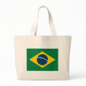 Brazil Flag Tote Bag