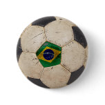 Brazil Football buttons