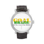 Brazil - For the Love of the Game Wrist Watch