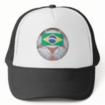 Brazil Futbol hats