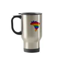 BRAZIL GAY PRIDE COFFEE MUGS