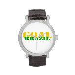 Brazil - Goal Wrist Watches