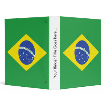 Brazil High quality Flag Vinyl Binders