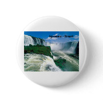 Brazil Iguassu Falls (St.K.) Pinback Buttons