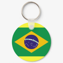 Brazil Keychain by cooldudeproducts Brazil Keychain
