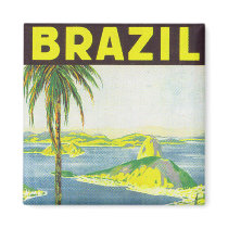 Brazil Fridge Magnet