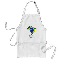 Brazil map aprons