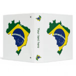 Brazil map binder