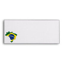Brazil map envelopes