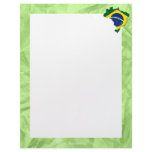 Brazil map letterhead