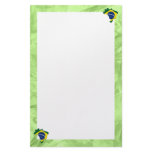 Brazil map custom stationery