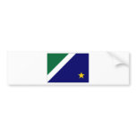 Brazil Mato Grosso do Sul Flag Bumper Sticker