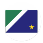 Brazil Mato Grosso do Sul Flag stickers