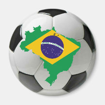 Brazil national team fridge magnets