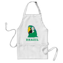 Brazil Parrot aprons
