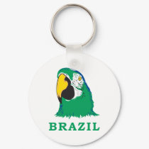 Brazil Parrot keychains by teyes143 Brazil Parrot keychains