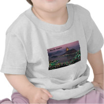 Brazil Rio De Janeiro Sugar Loaf Mountain (St.K.) T-shirts