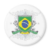 Brazil Shield magnets by brev87 Brazil Shield magnets
