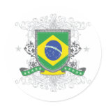 Brazil Shield stickers
