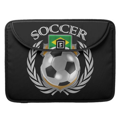 Brazil Soccer 2016 Fan Gear Sleeves For MacBook Pro Zazzle