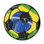 Brazil Soccer Ball Magnets