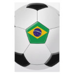 Brazil Soccer Ball Customized Stationery