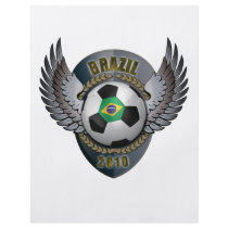 Brazil Soccer Crest Personalized Flyer