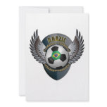Brazil Soccer Crest Invite