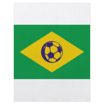 brazil soccer icon flyers