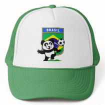 Brazil Soccer Panda hats by cuteunion Brazil Soccer Panda hats