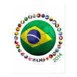 Brazil Soccer Postcards
