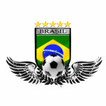 Brazil soccer shield for Brasileiro futebol fas t-shirts