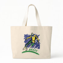 Brazil Soccer Swoosh Bags & Totes