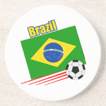 Brazil Soccer Team Drink Coasters coaster