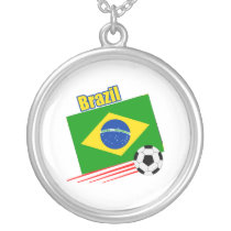 Brazil Soccer Team Jewelry necklace