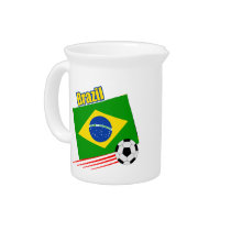 Brazil Soccer Team Pitchers pitcher