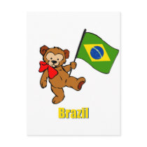Brazil Teddy Bear postcards