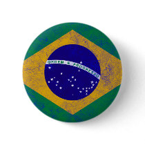 Brazil Vintage Flag buttons