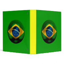 Brazil World Cup Vinyl Binder