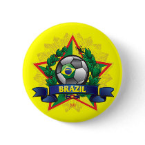 Brazil World Cup Soccer buttons