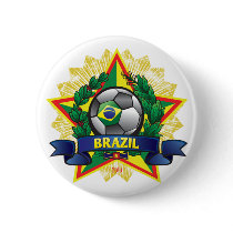Brazil World Cup Soccer buttons