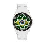Brazil Green Designer Watch