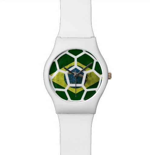 Brazil White Designer Watch
